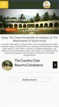 Mobile Screenshot of countryclubcoimbatore.com